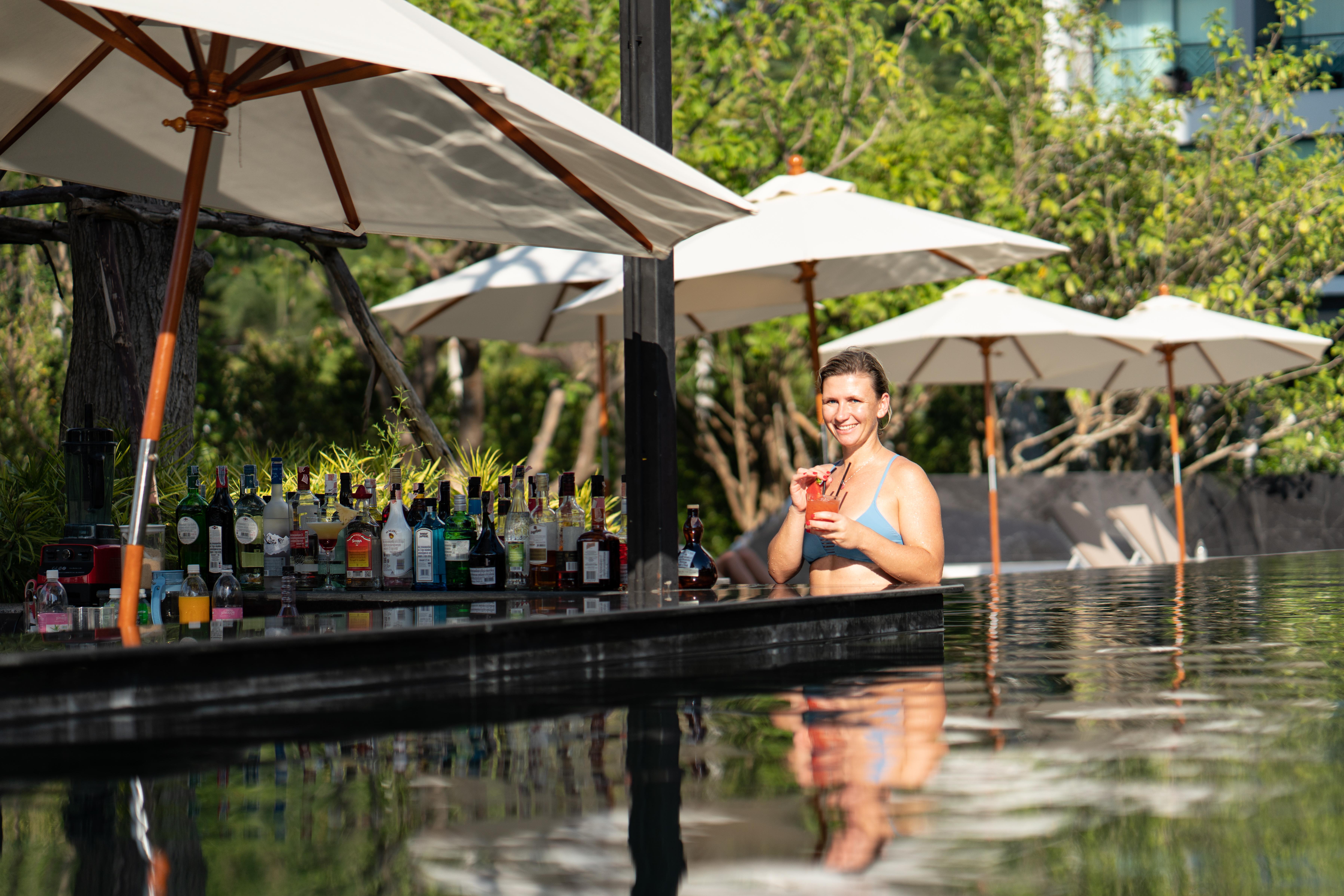 Anana Ecological Resort Krabi - Sha Extra Plus Ao Nang Exterior foto The bar at the WET pool
